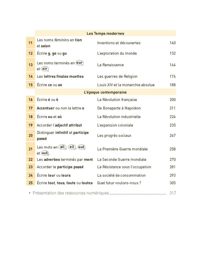 Dictées et histoire des arts CM - Voyage dans le temps - + ressources numériques