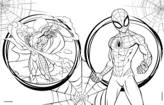 Marvel Spider-Man - Mon gros coloriage + stickers ! (Spider-Man et Kid Arachnid)