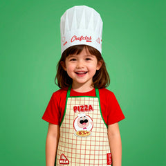 Coffret Kids : Le P'tit Pizzaïolo - Le livre, tablier et la toque - Chefclub Kids