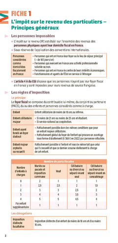Fiscalité - Mini-Précis 2024