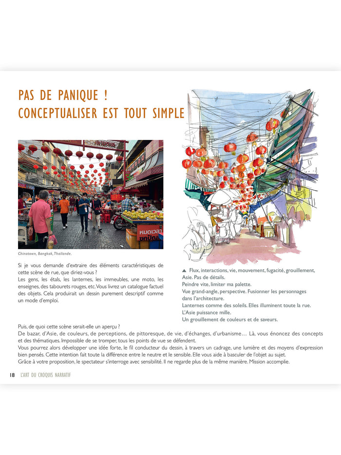 L'art du croquis narratif - Raconter une histoire par le dessin