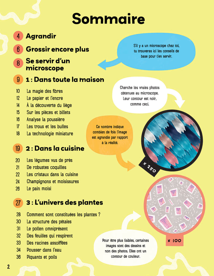Le livre du microscope