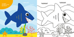 Les animaux de la mer - Mon cahier de coloriage