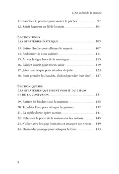 L'art subtil de la Victoire - 36 stratégies de la Tradition chinoise pour triompher des situations conflictuelles
