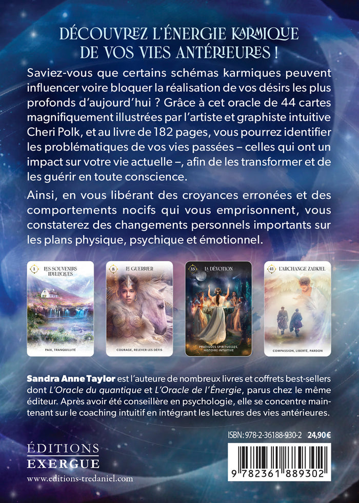 L'énergie des vies antérieures - Cartes oracle