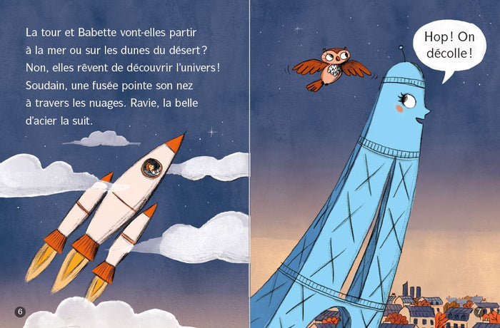 La tour Eiffel va sur la lune !