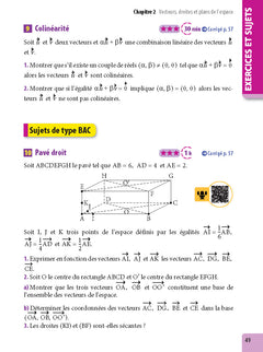 ABC BAC Excellence - Maths prépa scientifique Term