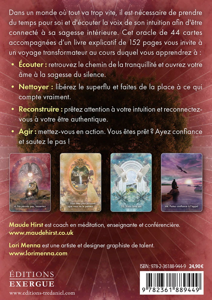 Les murmures de votre intuition - Cartes oracle