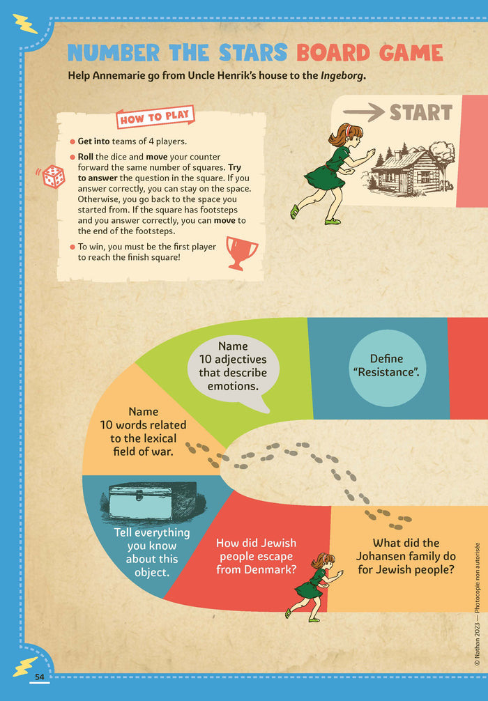 Reading guide - Number the stars