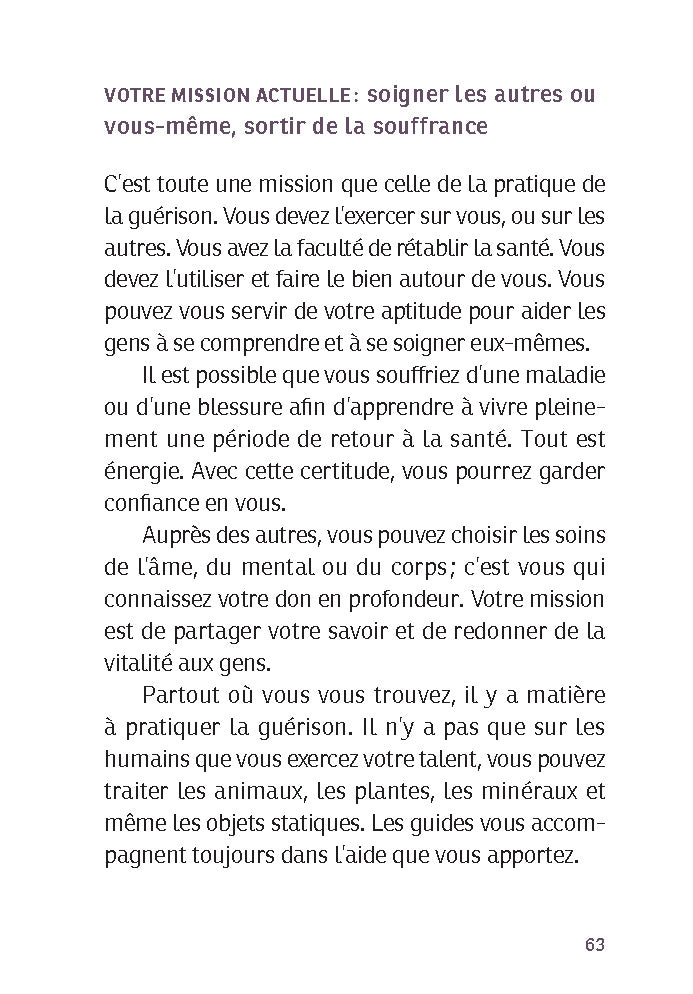 Coffret - livre + 44 cartes - Mission de vie