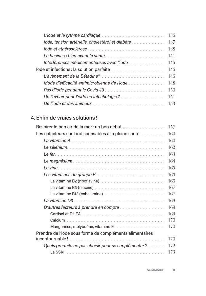 Les pouvoirs de l'iode