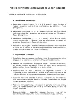 Animer des séances de sophrologie: 10 séances thématiques de groupe