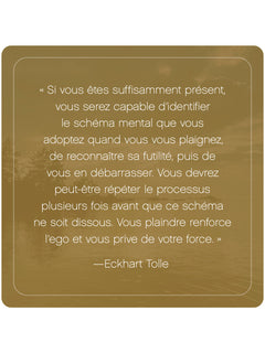 L'Appel du moment présent d'Eckhart Tolle - 52 cartes pour calmer l'esprit et vivre dans l'ici et maintenant