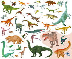 Les dinosaures - Autocollants