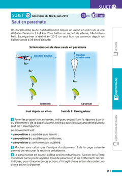Annales Brevet Physique Chimie - SVT - Techno 2026 - Corrigé