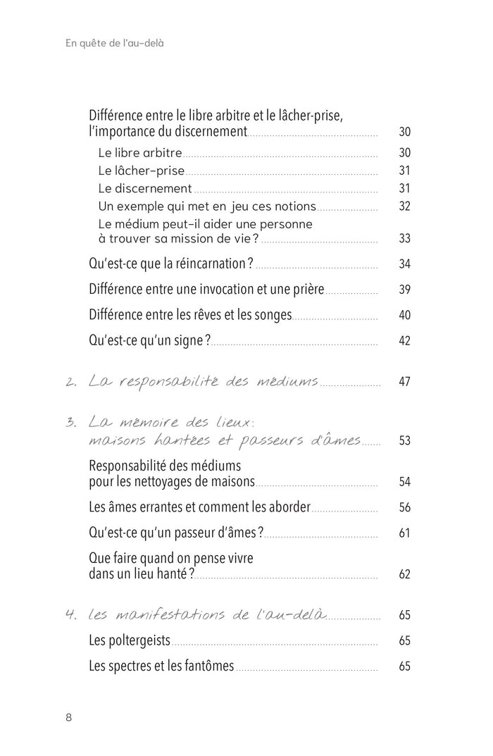 En quête de l'au-delà