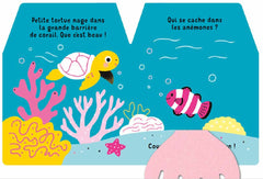 Cache-cache petite tortue des mers