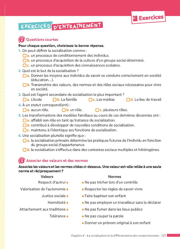 SES 1re (Sciences économiques et sociales) - ABC Réussite