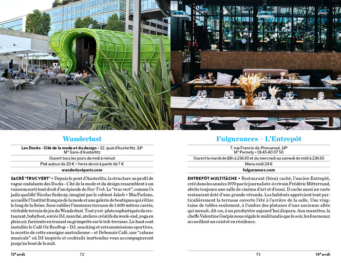 Paris terrasses & rooftops