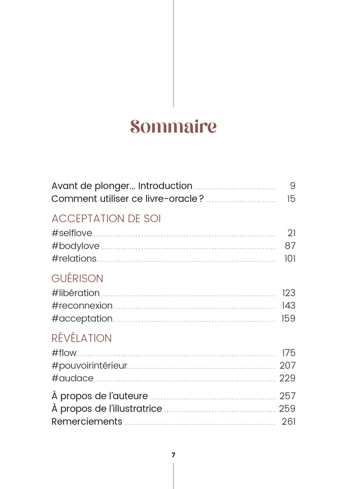 Mon livre oracle Self Love - Pour oser l'amour de soi et se révéler