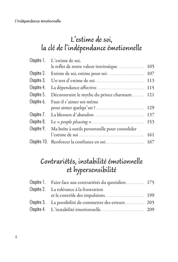 L'indépendance émotionnelle