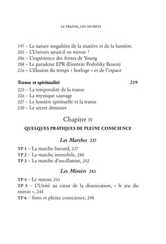Transe, les secrets - L'esprit chaman