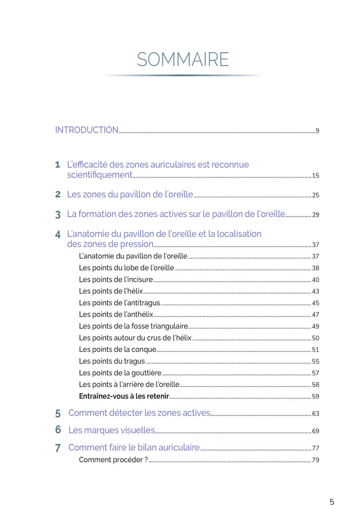 Manuel de réflexologie auriculaire - Apprendre à stimuler les points du pavillon de l'oreille