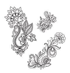 Tatouage ornemental - Coloriages pour me détendre