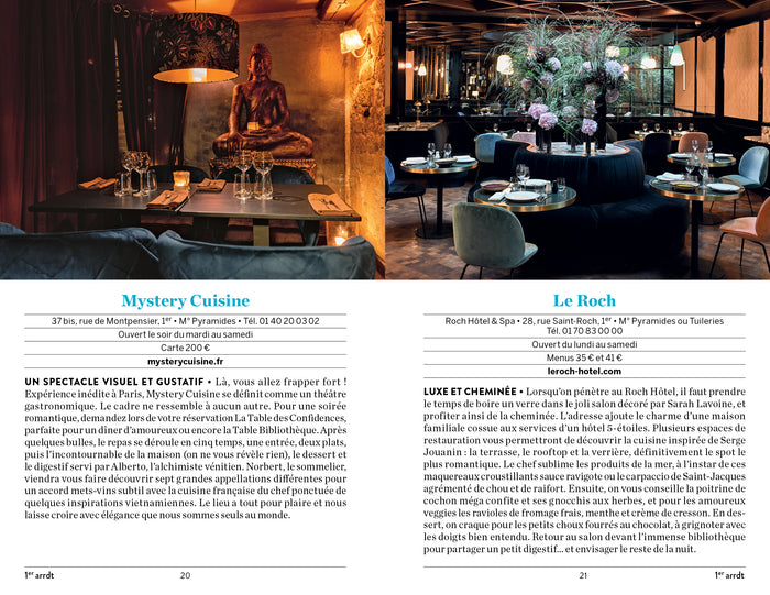 Paris une table pour deux - Les meilleurs restos pour dîner en toute intimité