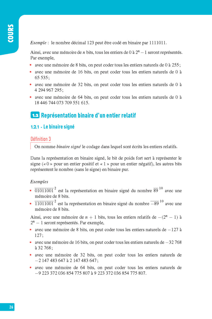 Interros des Lycées Numérique et Sciences Informatiques 1re