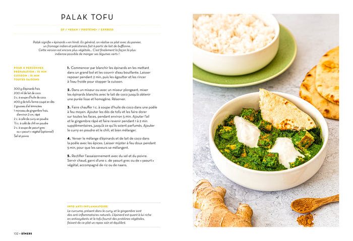 Cuisine végétale anti-inflammatoire