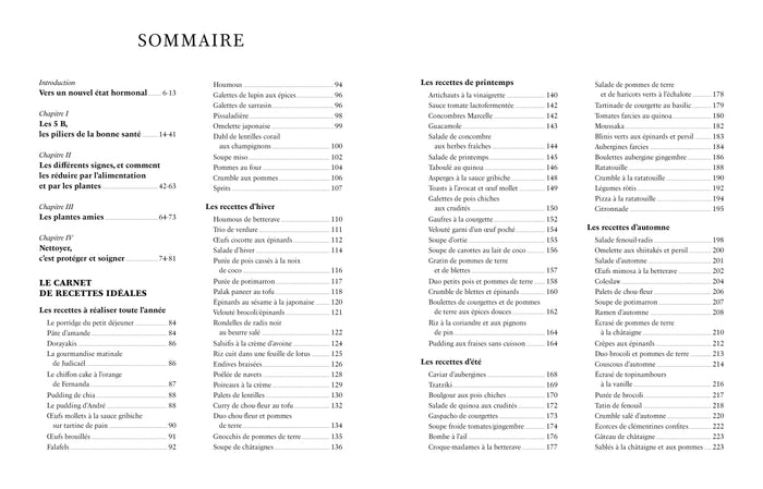 Assiettes idéales pour une ménopause au naturel