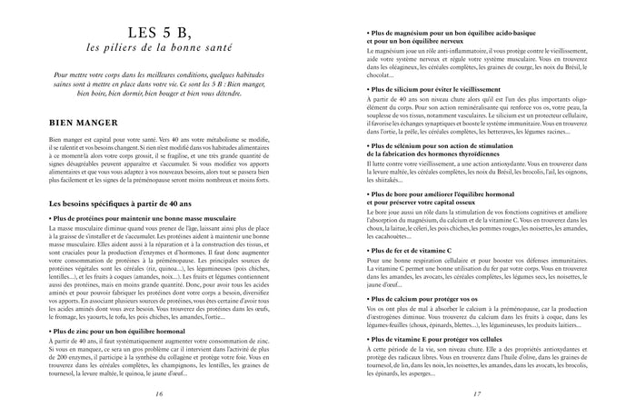Assiettes idéales pour une ménopause au naturel