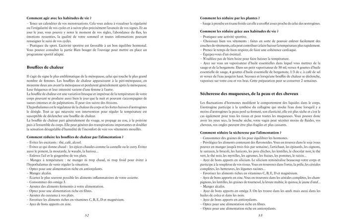 Assiettes idéales pour une ménopause au naturel