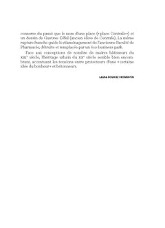 Repenser les villes