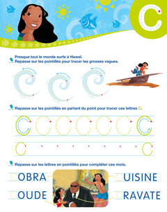 Disney - Lilo Stitch - Mon cahier effaçable - J'écris les lettres majuscules