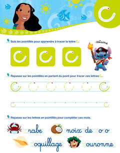 Disney - Lilo et Stitch - Mon cahier effaçable - J'écris les lettres minuscules (4 - 6 ans)