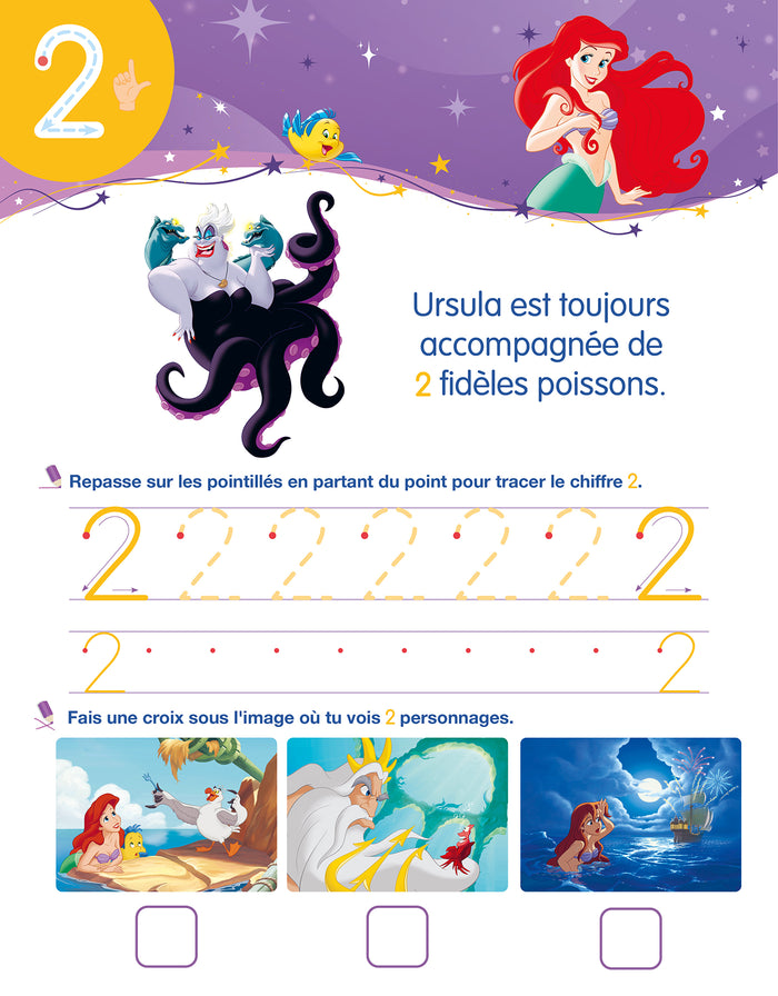 Mon cahier effaçable - J'écris les nombres