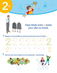 Sami et Julie Maternelle - Mon cahier effaçable - J'écris les nombres