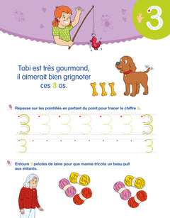 Sami et Julie Maternelle - Mon cahier effaçable - J'écris les nombres