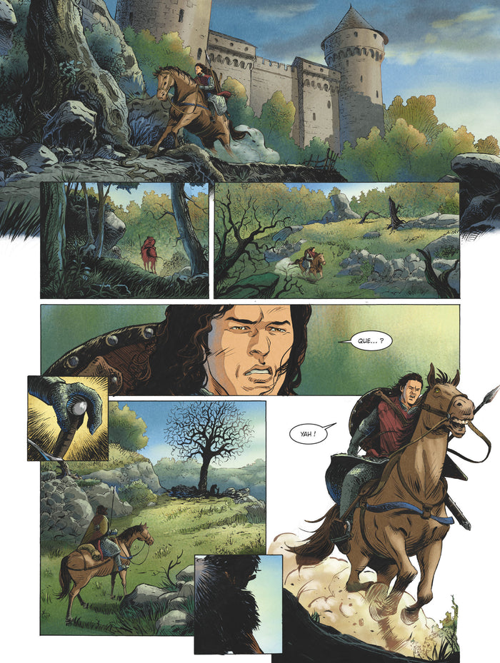 Yvain, le chevalier au lion - Tome 01