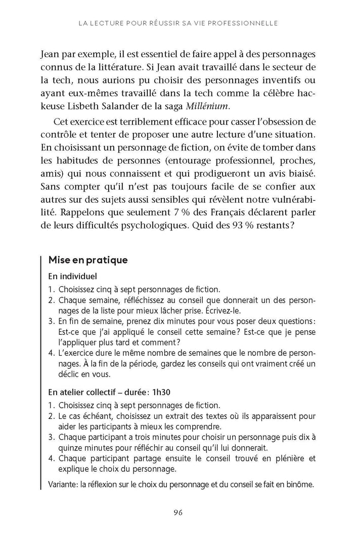 La lecture pour réussir sa vie professionnelle
