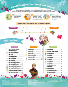 Disney - La Reine des neiges Mon cahier effaçable - Mes premiers tracés, formes et dessins (2-6 ans)