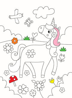 J'aime les licornes - Mes super coloriages