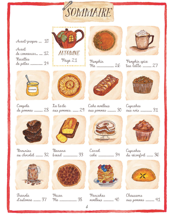 Mes petites douceurs cosy des quatre saisons