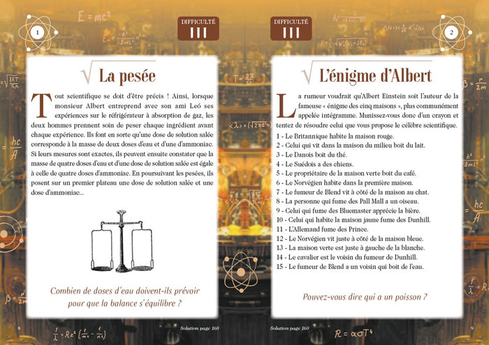 150 énigmes dignes de Einstein