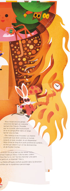 Alice au pays des merveilles - livre animé