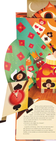 Alice au pays des merveilles - livre animé