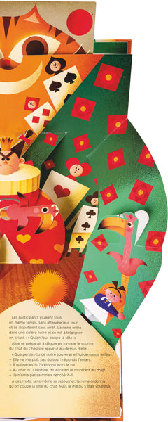 Alice au pays des merveilles - livre animé
