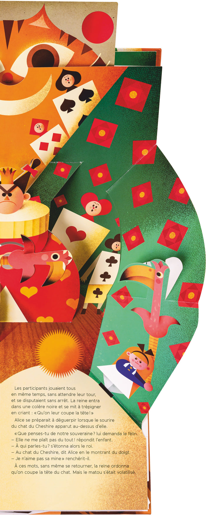Alice au pays des merveilles - livre animé